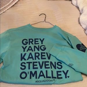 Oversized Grey’s Anatomy Squad Goals Sweatshirt